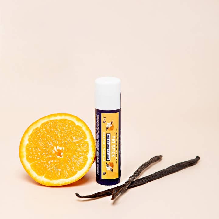 FATCO - Wholesale Lip Balm - Fat Stick, Orange+Vanilla - 0.5 oz1