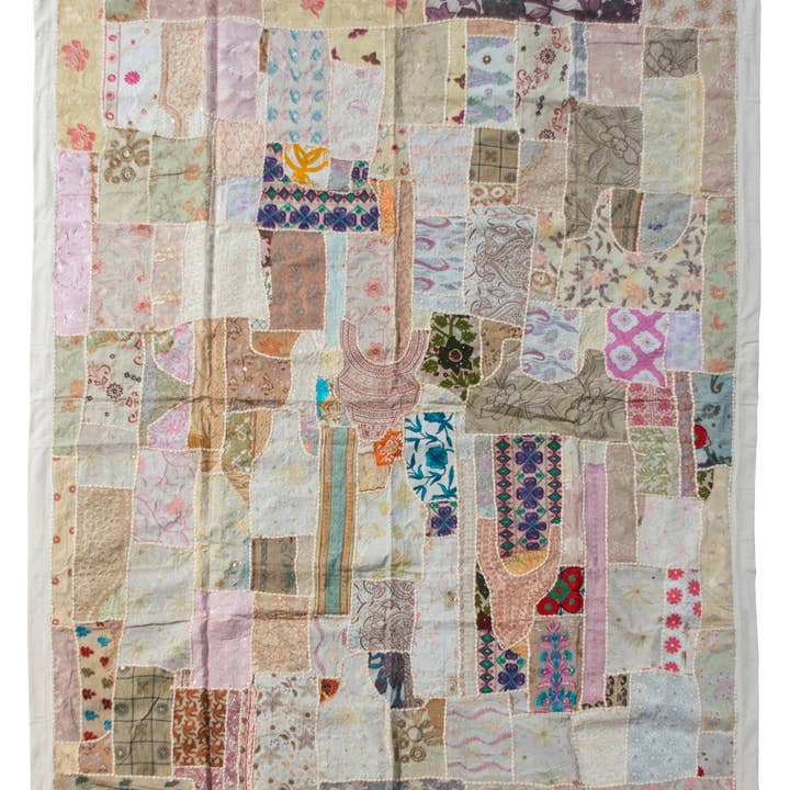 One of A Kind Vintage Quilt/Bed Cover-Cream Trim and other Purchase Wholesale king quilt. Free Returns & Net 60 Terms on Faire trending on Faire.