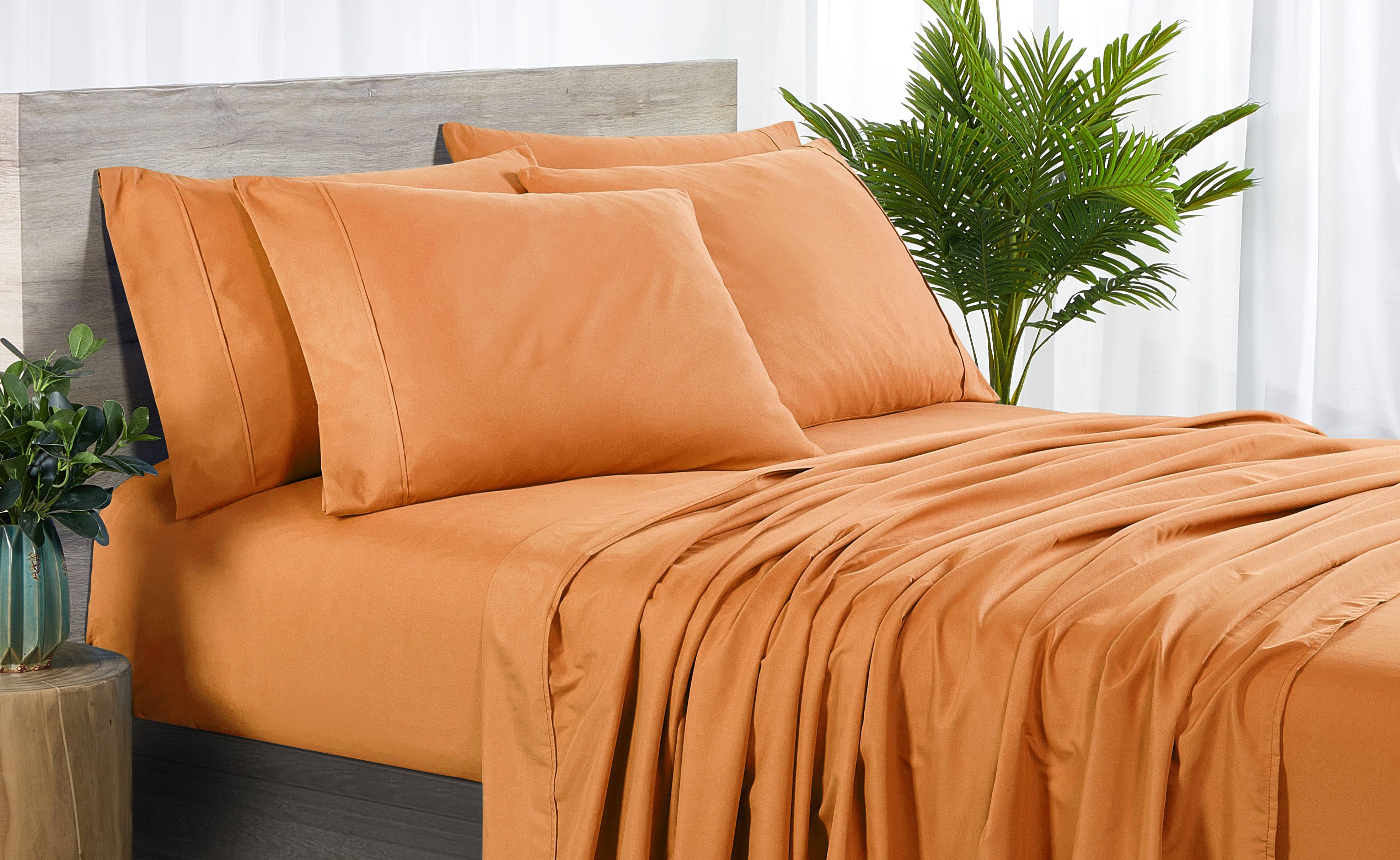 Bed Bath Fashions - Wholesale Sheet Set - Bibb Home 2000 Count 6-Piece Bamboo Sheet Set with Suregrip12