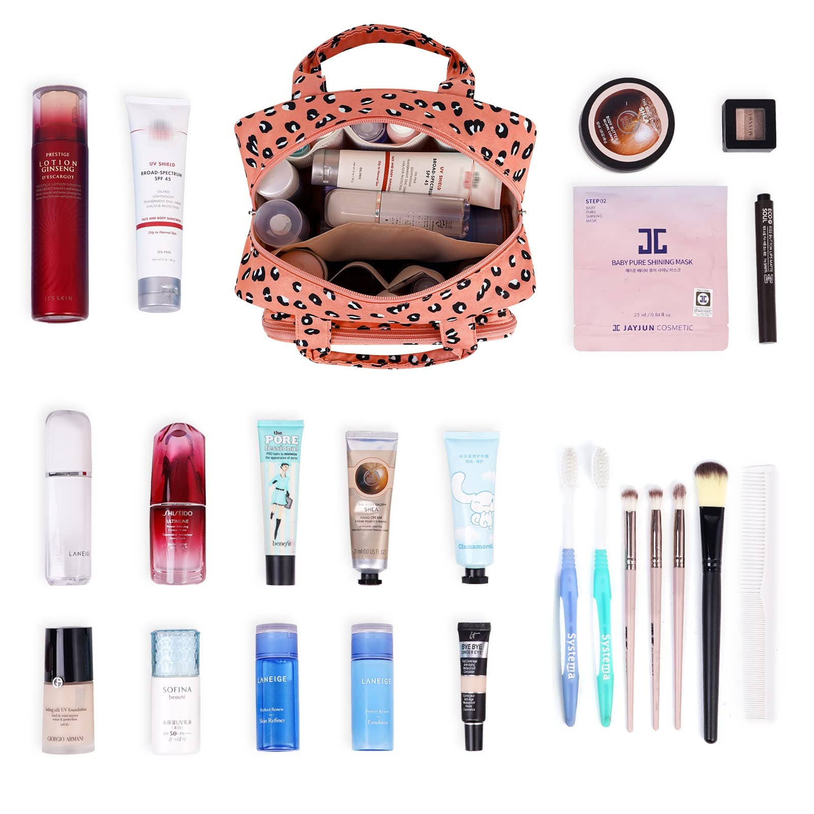 wandf – bolsa de maquilhagem e cosméticos por atacado – Necessaire grande para maquiagem e organizador de cosméticos para viagem33