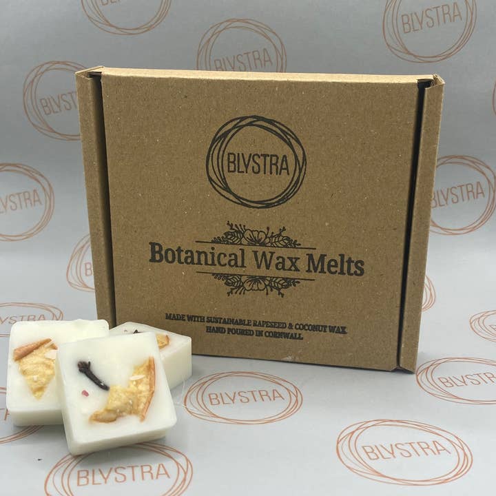Apple & Cinnamon Botanical Wax Melts for wholesale by Blystra candles