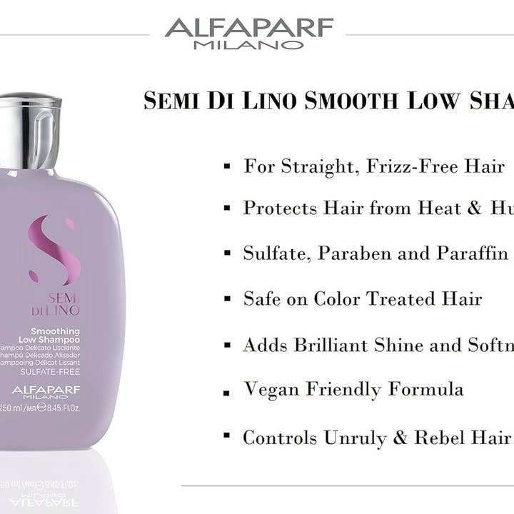 Savoy Active - Wholesale Hair Shampoo - Alfaparf Milano Semi Di Lino Smoothing Anti-Frizz Shampoo5