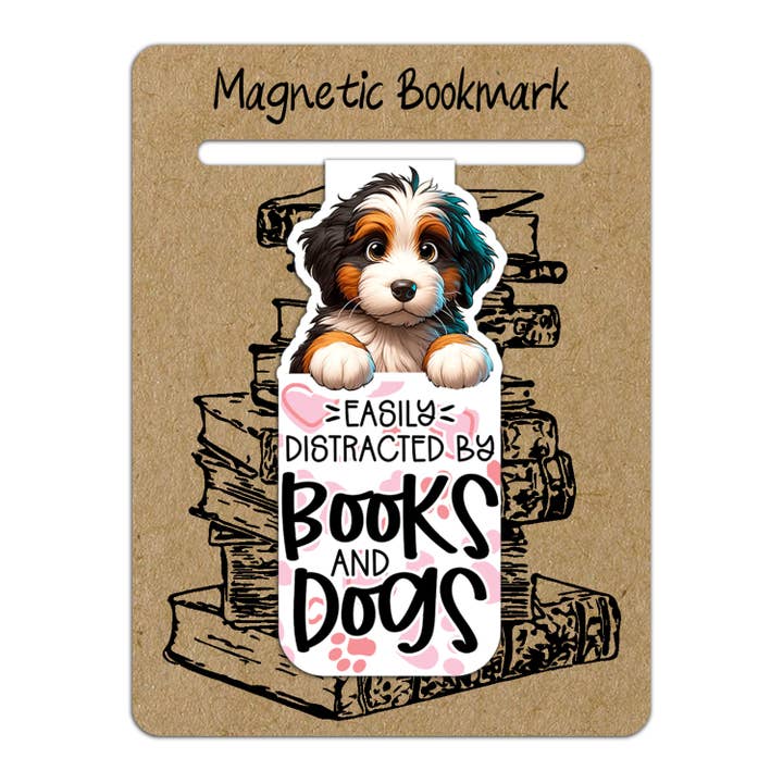 Bernedoodle Magnetisches Lesezeichen für den Großhandel von Swanky Bazaar