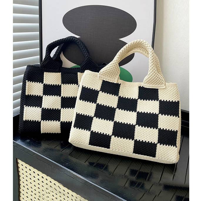 ShieldChic - Wholesale Crossbody Bag - Women's - Checkerboard Crossbody Bags7