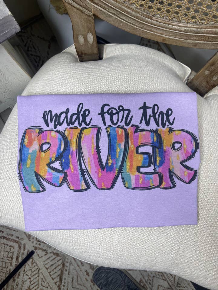 Made for the River (Sublimation T-Shirt) for wholesale by 1/2 Penny Wholesale