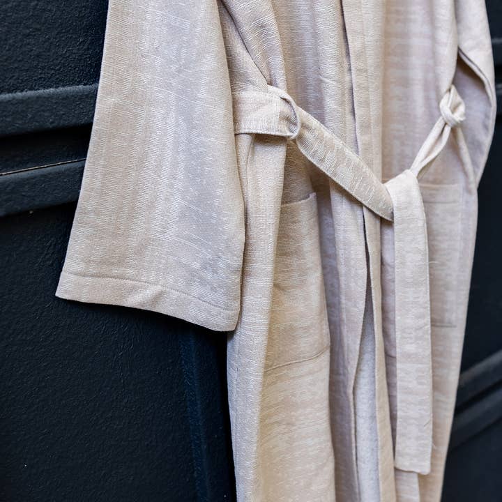 Kikoya - Wholesale Robe - Unisex - Terrybacked Bathrobe Turkish Cotton Light Weight Hood Quick7