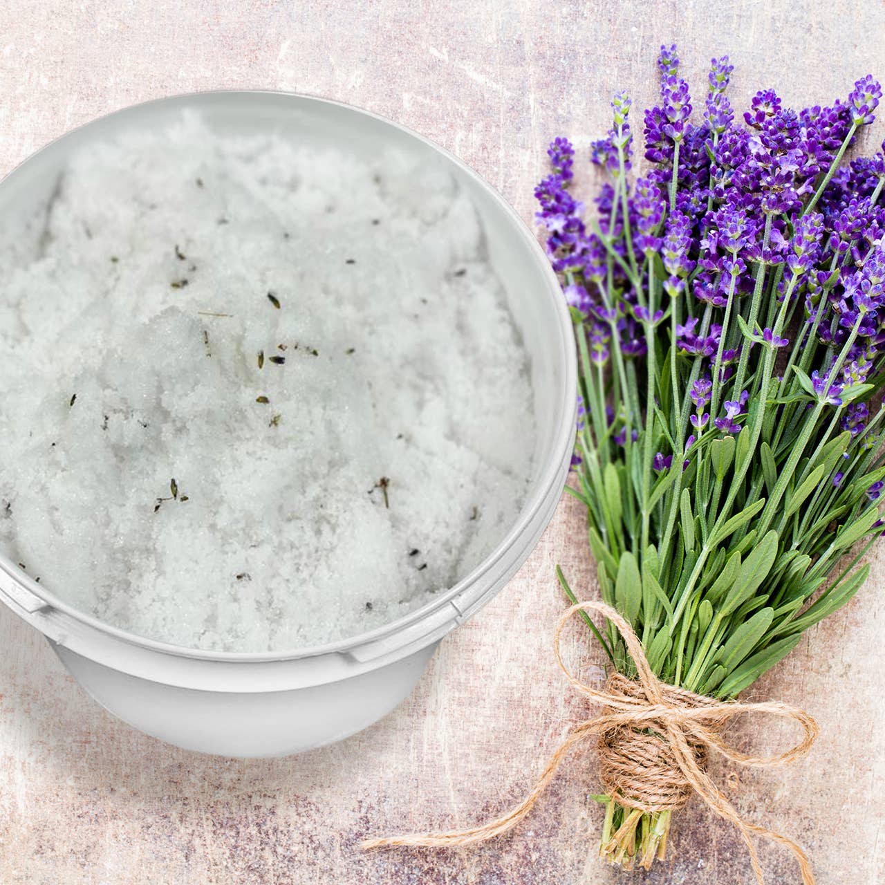 The Midwest Sea Salt Company - Wholesale Body Scrub/Exfoliant - Exfoliating Lavender Aromatherapy Body Scrub 128oz3