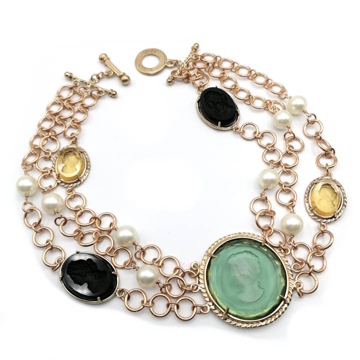 Patrizia Daliana - Wholesale Pendant/Charm Necklace - Patrizia Daliana | “Classic” Line - Necklace CO43