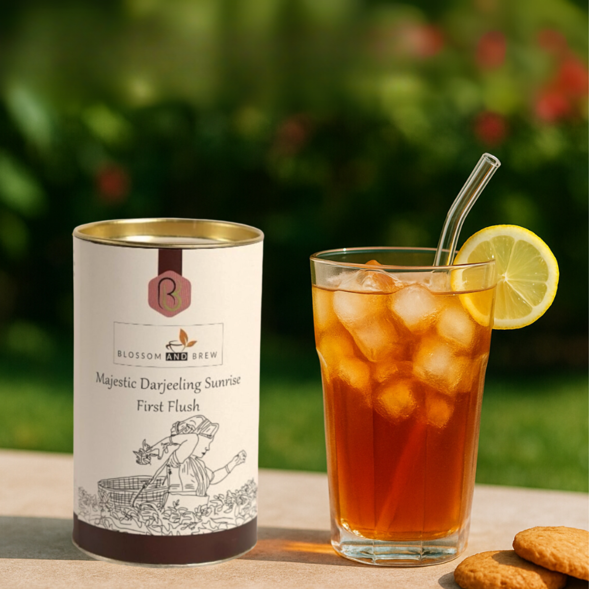 Blossom & Brew - Wholesale Loose Tea - Darjeeling First Flush Black Tea- Majestic Sunrise Notes8