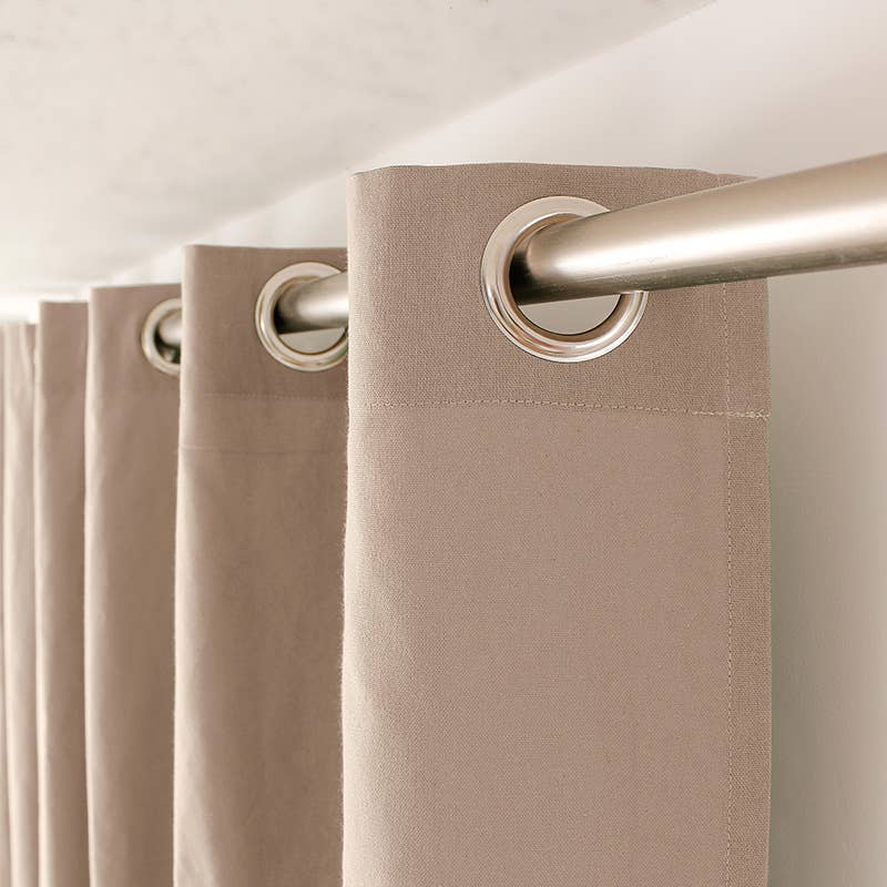 DECOSTARS - CmaDECO - Vendita all'ingrosso Tende - Tenda con occhielli 135 x 240 cm in cotone 100%, collezione PANAMA8