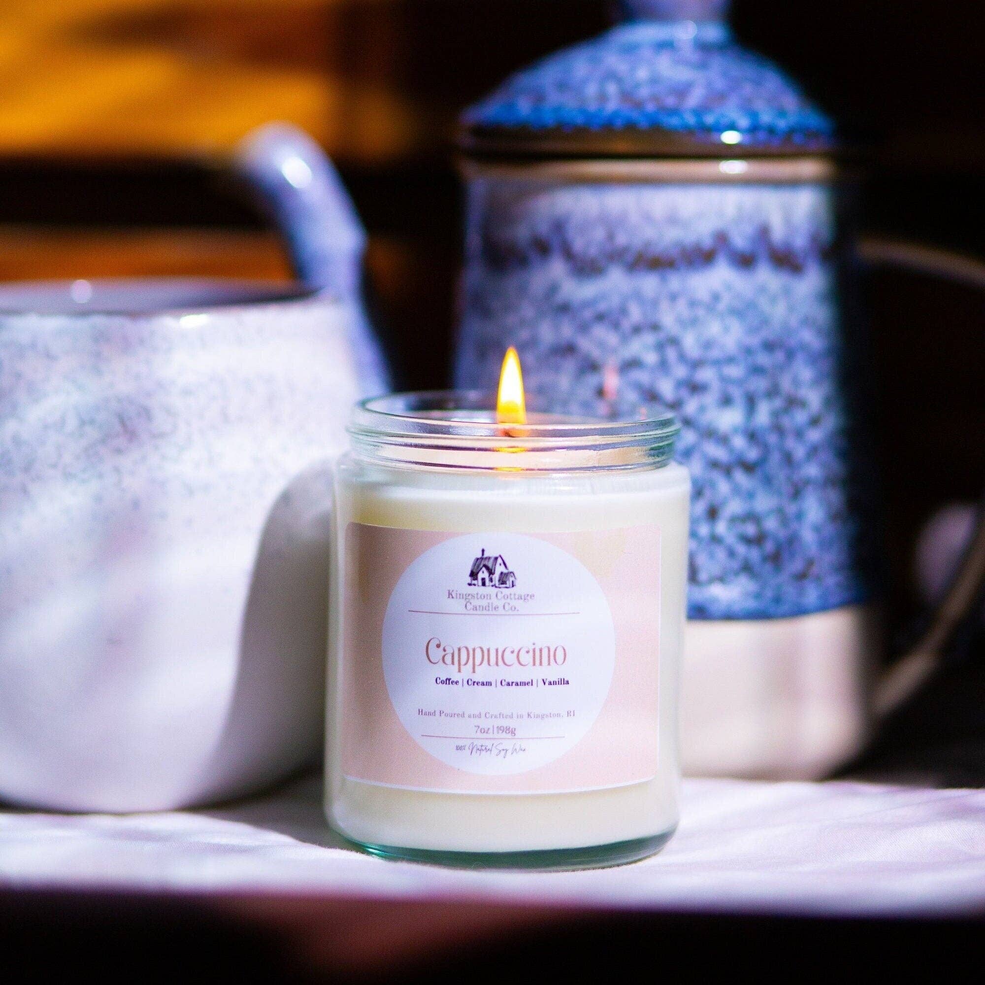 Kingston Cottage Candle Co. - Wholesale Jar/Filled Candle - Cappuccino Candle1