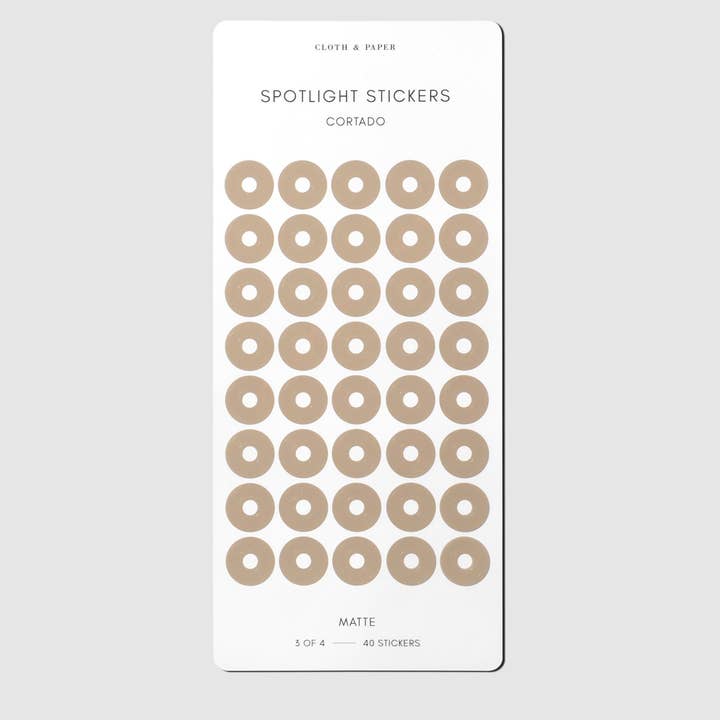 Cloth & Paper - Wholesale Sticker - Spotlight Sticker Set | Small8