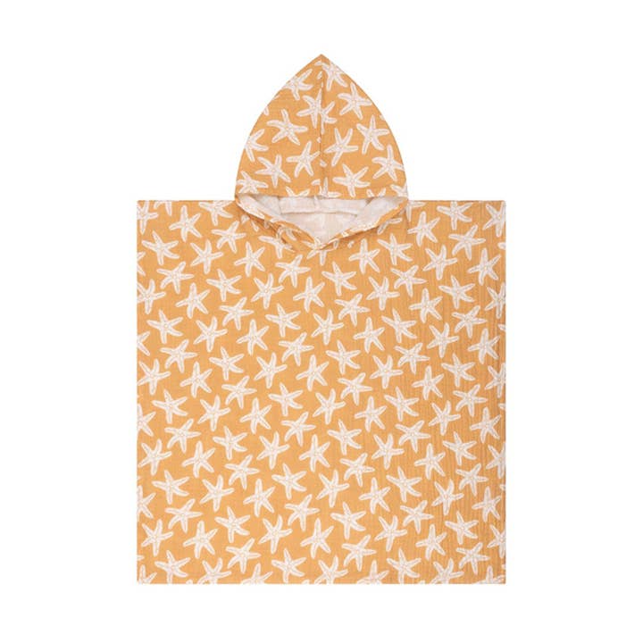 Swim Essentials | Oranje Hydrofiele Strandponcho 50 x 50 cm for wholesale by Swim Essentials