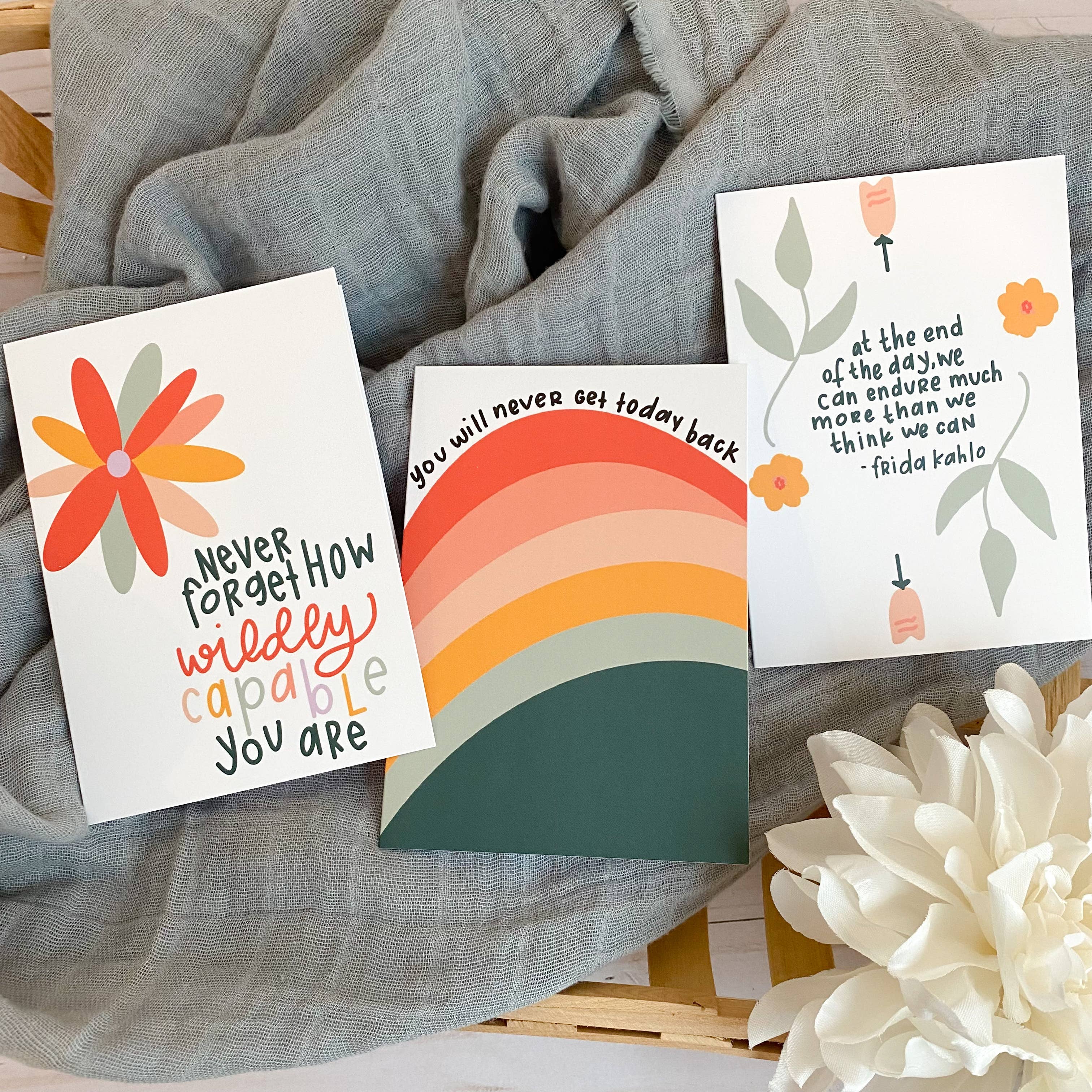 swaygirls – wholesale Stationery/notecard set – Greeting Cards | Inspirational Set2