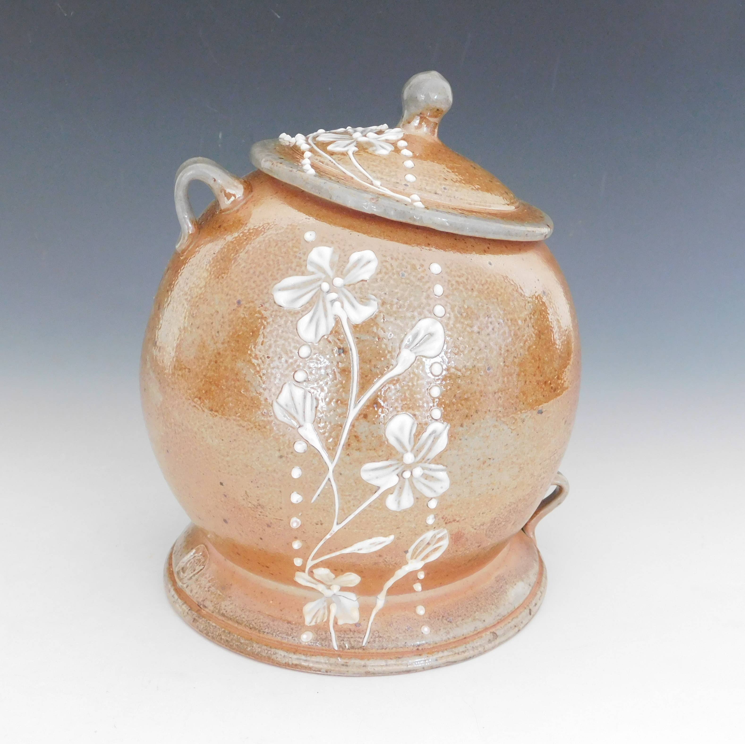 Fine Mess Pottery - Wholesale Jar - Jaunty Java Jar1