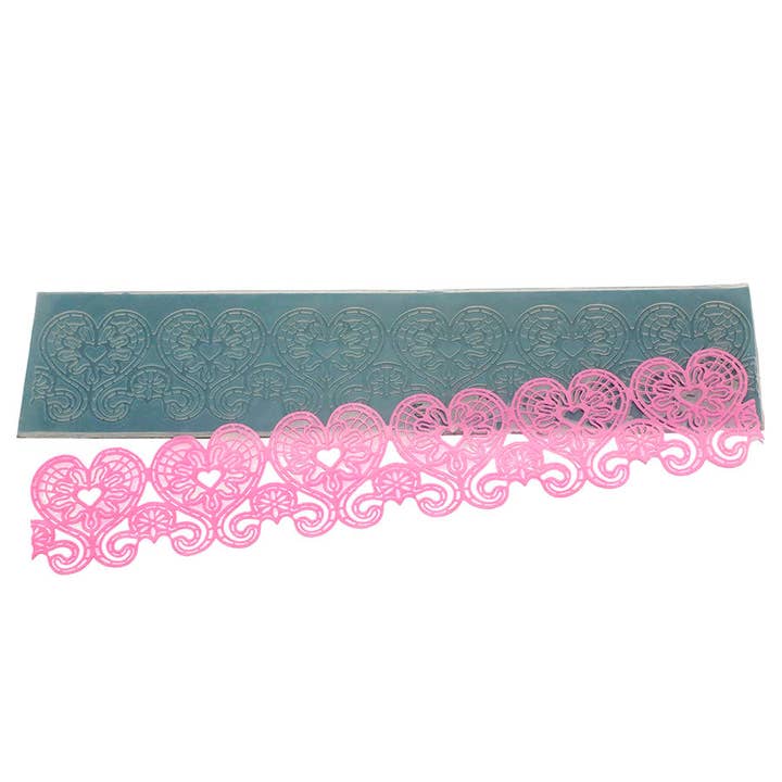 Carpet of Hearts Silicone Mold for wholesale by Flexarte USA