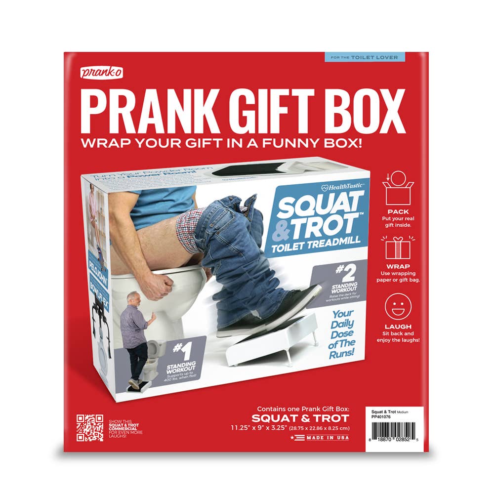 Prank-O - Wholesale Geschenkdoosje - Prank Cadeaubox Squat & Trot