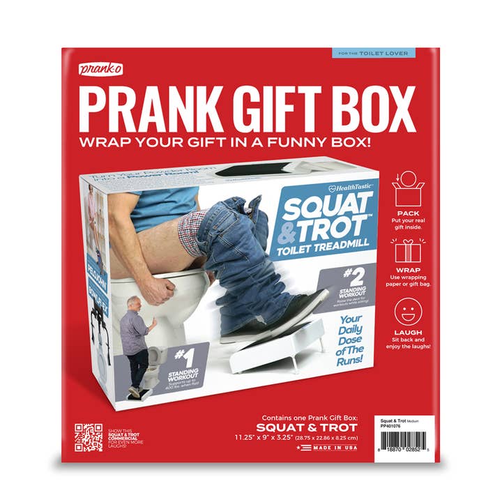 Prank-O – wholesale Gift box – Prank Gift Box Squat & Trot0