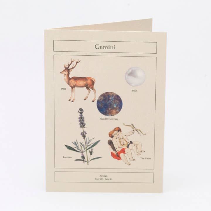 Card Horoscope - Gemini for wholesale by Zetta Florence