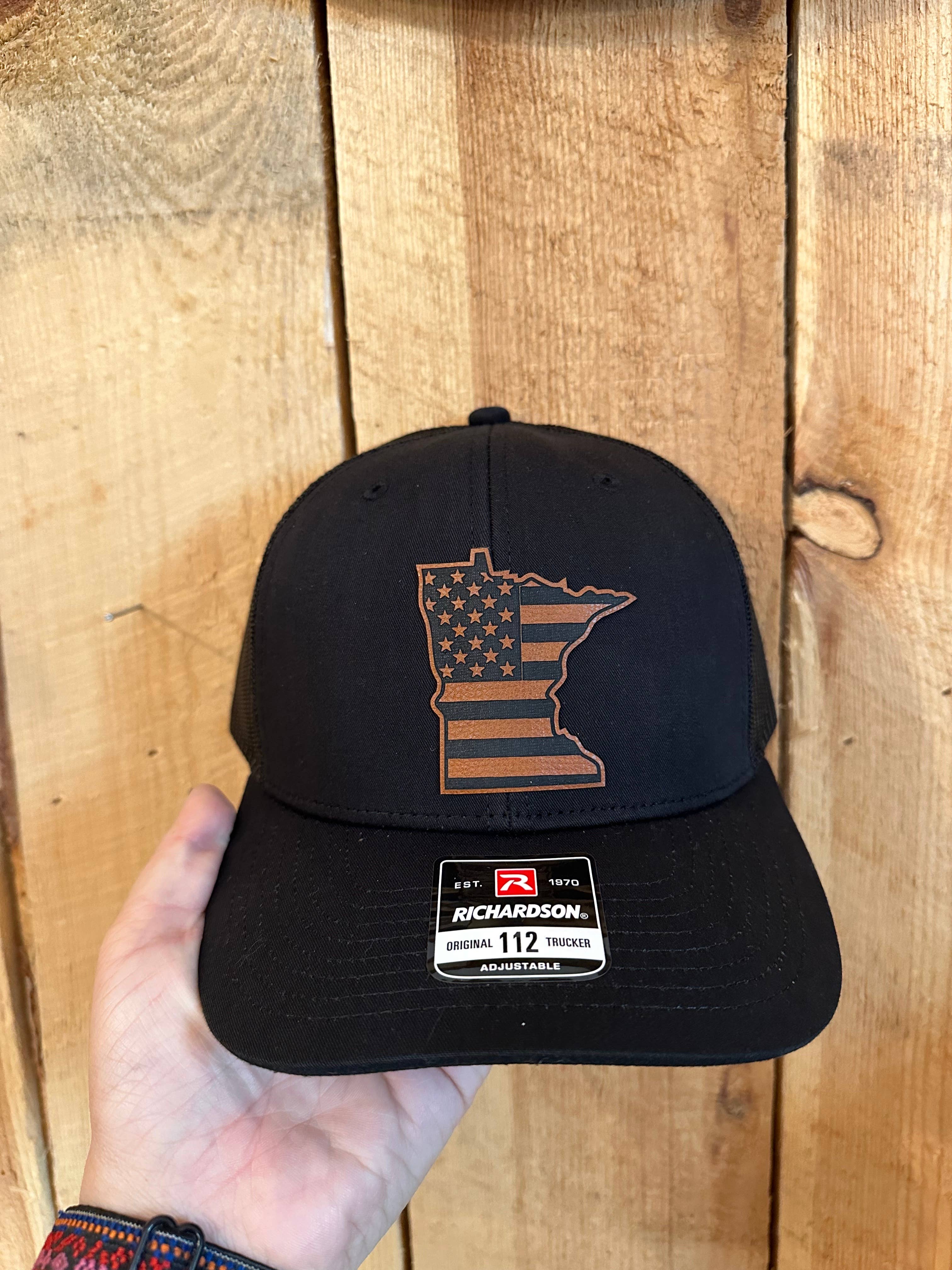 Mae'd - Wholesale Trucker Hat - Unisex - Custom Leatherette Patch Hats - Made to Order
