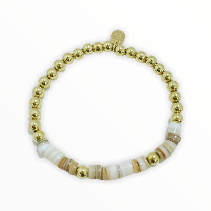 LPL Creations - Wholesale Beaded Bracelet - Puka Shell Bracelet G2