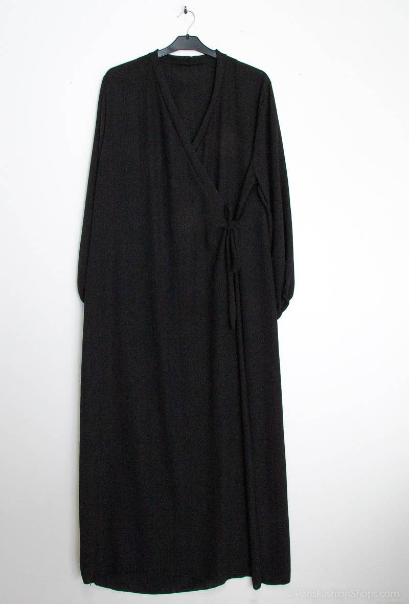 IDEAL OUTFIT - Vente Robe – femme - Robe abaya porte feuille ref:2372jazz25