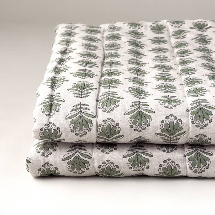 Co.House Designs - Wholesale Quilt - Charlie Block Print Quilt17