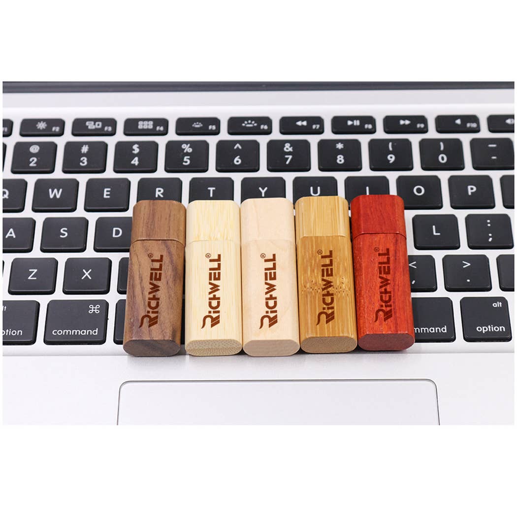 digsell - Wholesale USB Flash Drive - 30Packs Wooden USB Flash Drive for customers' gifts1