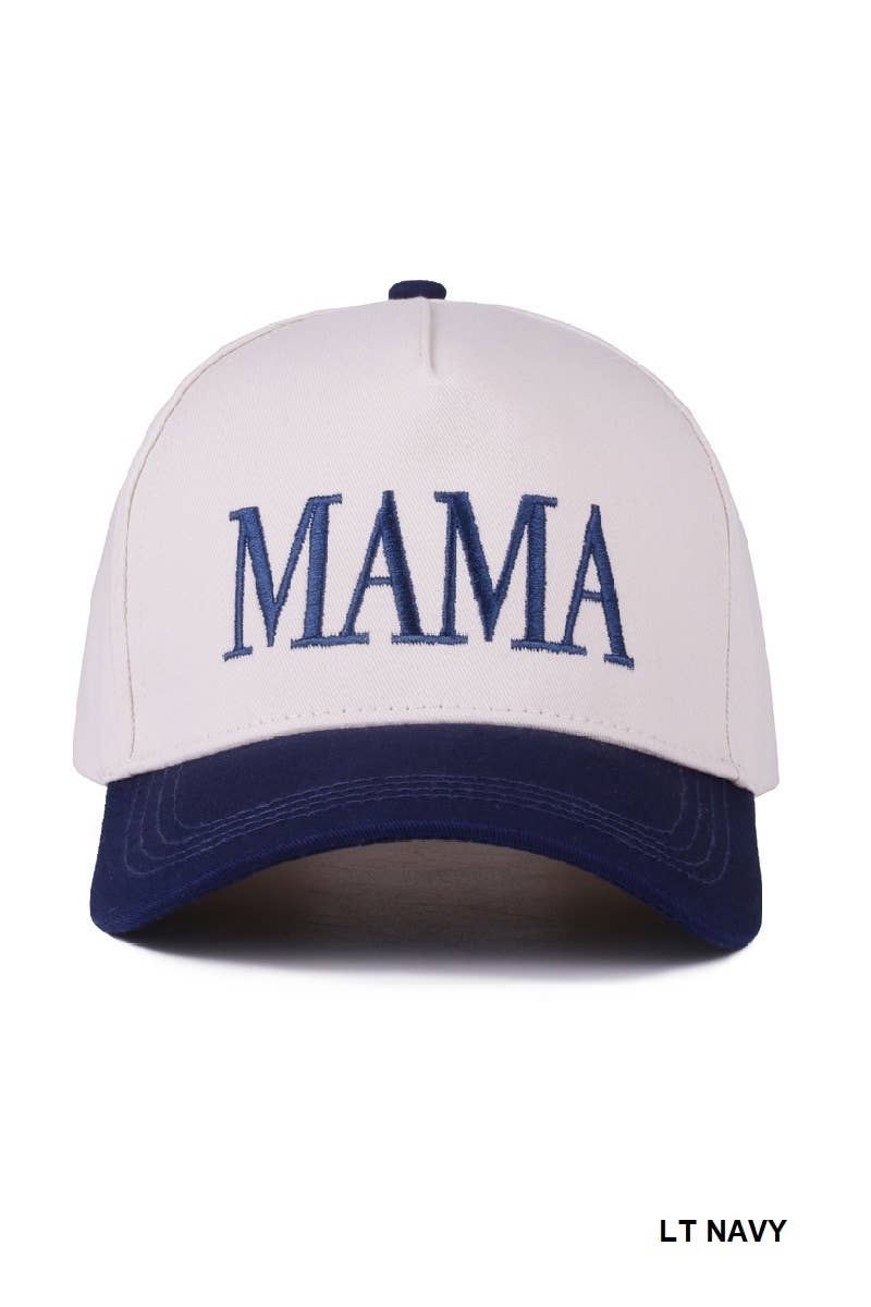 Vanilla Monkey - Vendita all'ingrosso Cappellino da baseball - Donna - Cappello in Cotone Canvas Bicolore Mama10