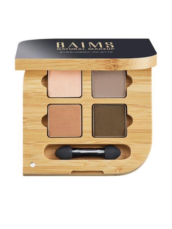BAIMS Natural Makeup - Wholesale Eyeshadow Palette - Eyeshadow Quad Palette 02 Mother Earth - 100% natural