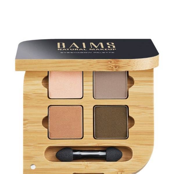 BAIMS Natural Makeup - Wholesale Eyeshadow Palette - Eyeshadow Quad Palette 02 Mother Earth - 100% natural0