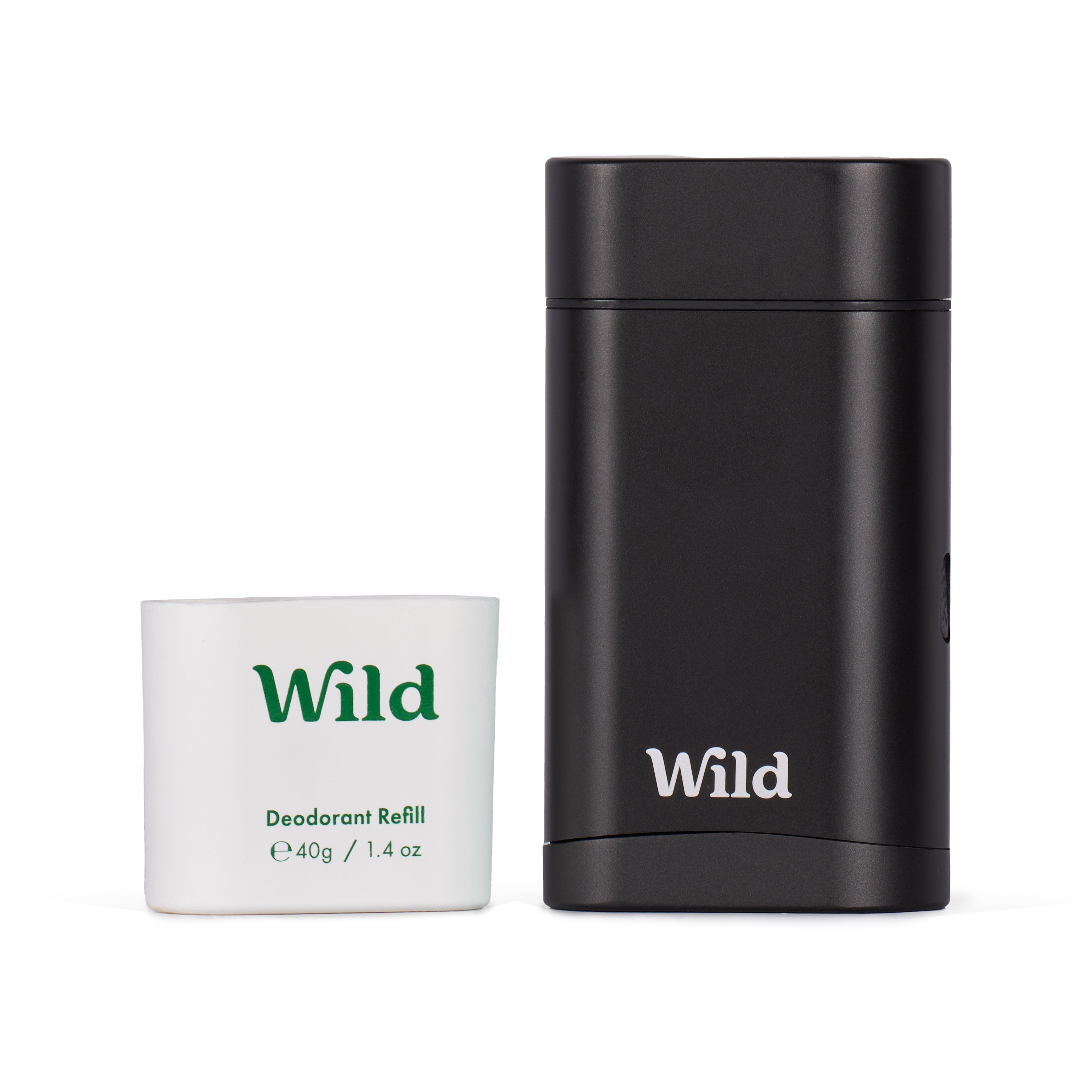 Wild - Wholesale Deodorant - Men's - Wild Men's Black case and Fresh Cotton and Sea Salt Deo Starter Pack (8 Pack)1