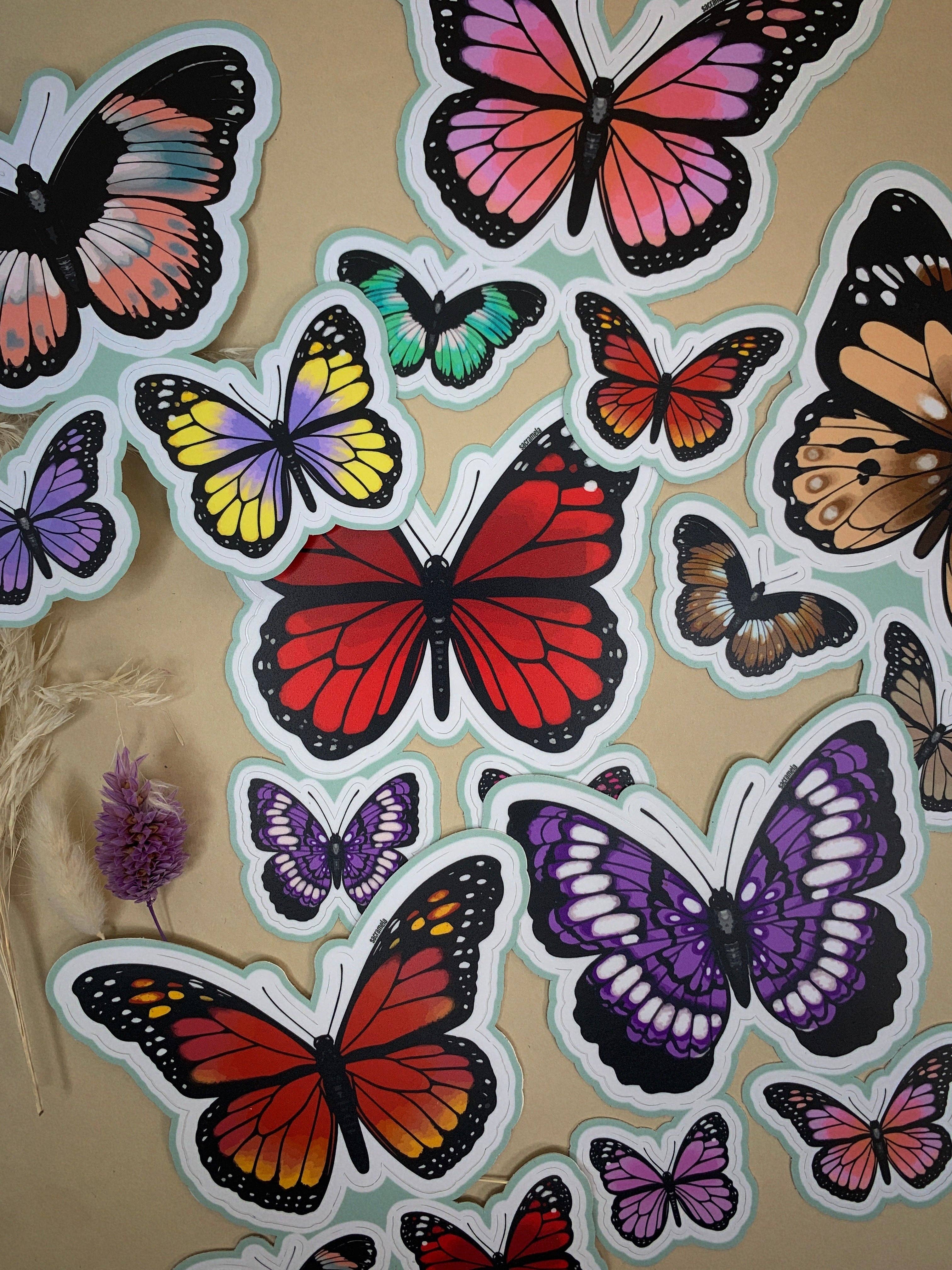 SACRAMELA - Wholesale Sticker - MARMALADE BUTTERLIES1