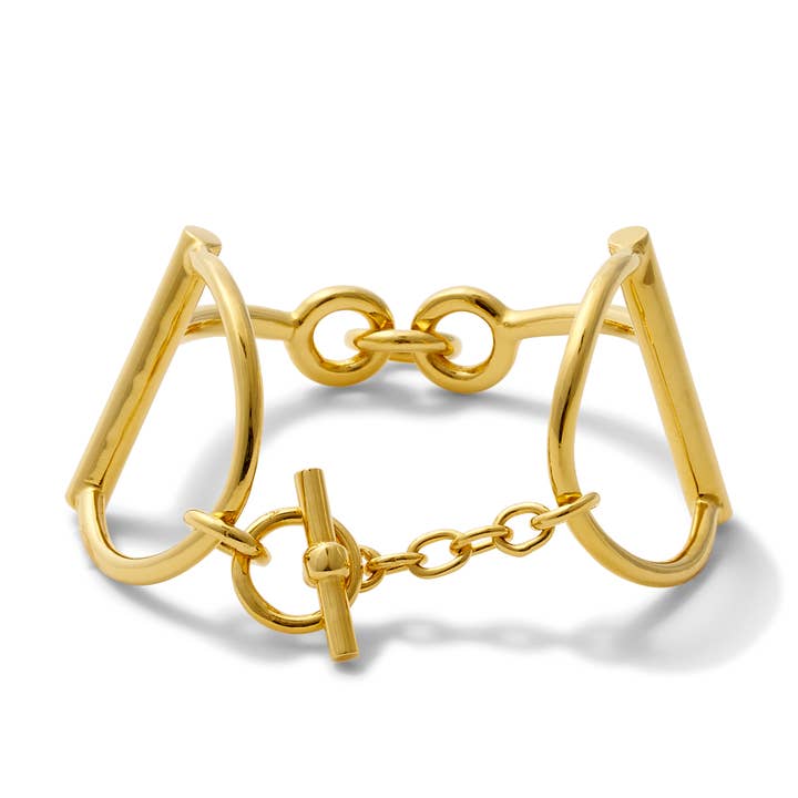 Bracciale Oro con Morsetto per Cavalli Heritage per la vendita all'ingrosso da parte di CC & Co by Catherine Canino