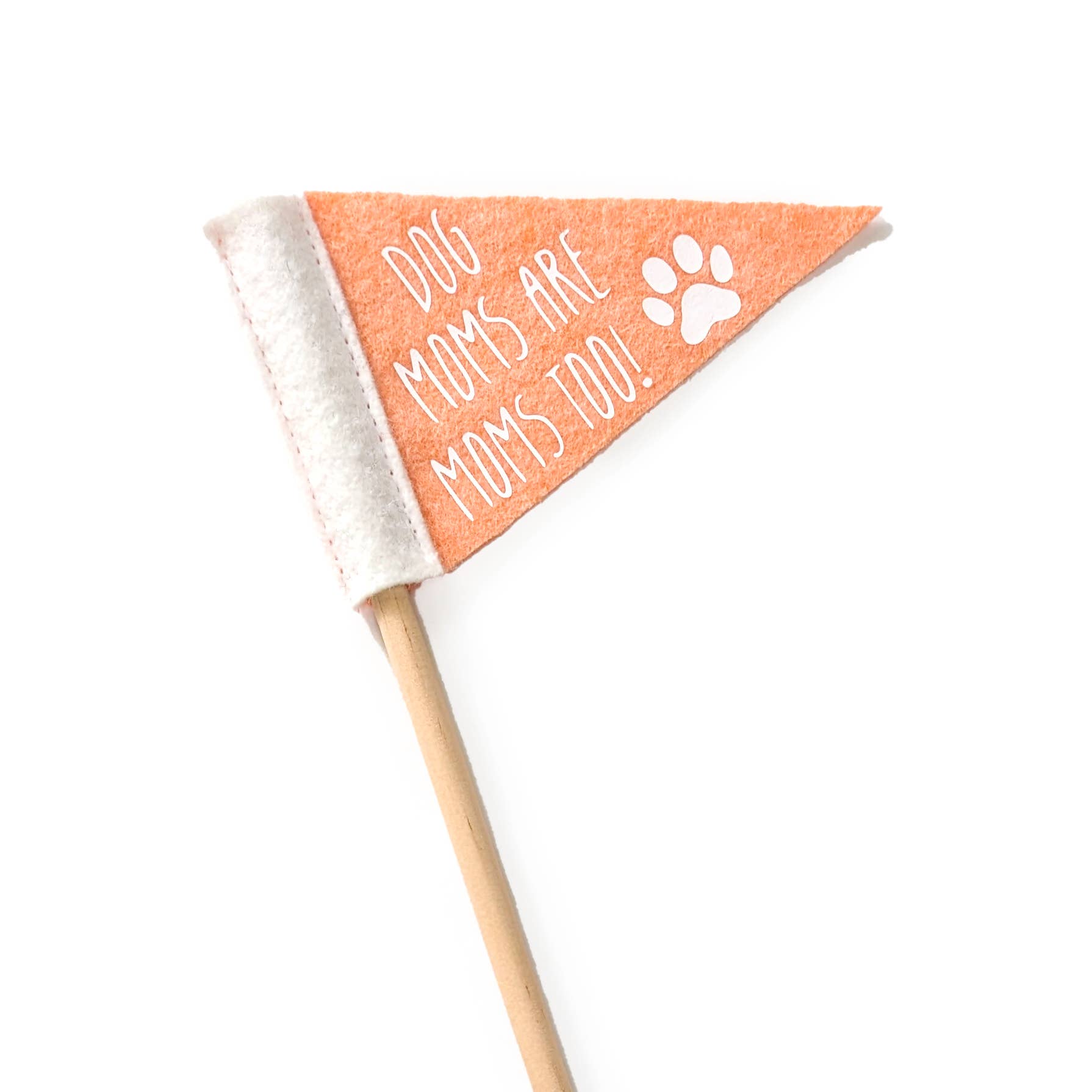 Pennant For Your Thoughts - Wholesale Flag - Mother's Day Tiny Flag Pennant | Wool Blend, Handmade in USA17