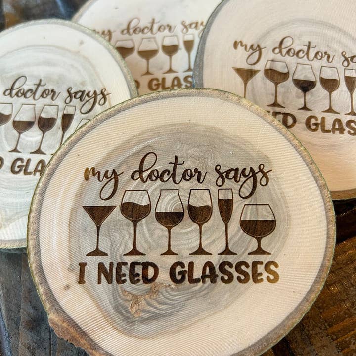 Parks Art Collection - Wholesale Coasters - Funny Drinking Coaster, My Doctor Says, Bar Souvenir, Booze4