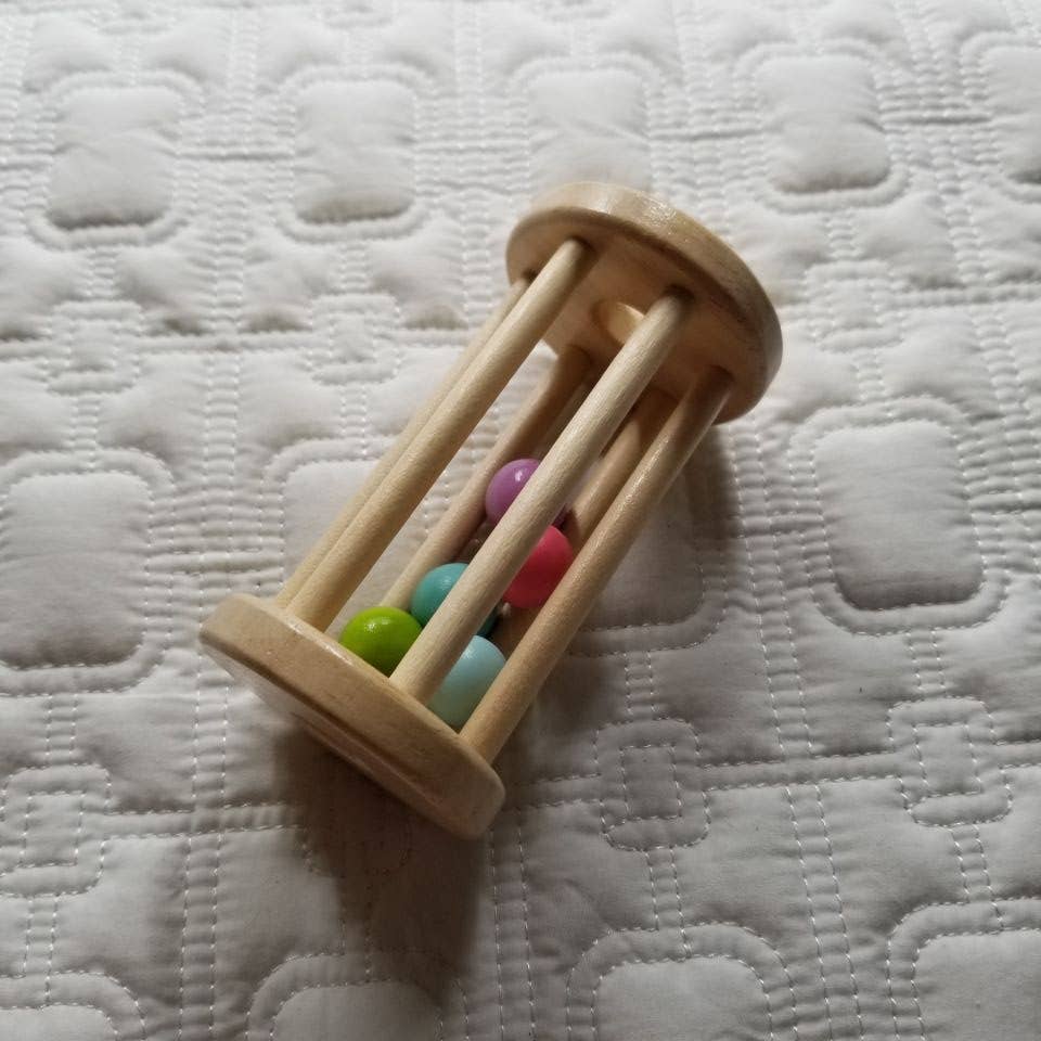 D & C TOYS - Vente Hochet mobile – bébé - Hochets en bois multicolores pour bébés0