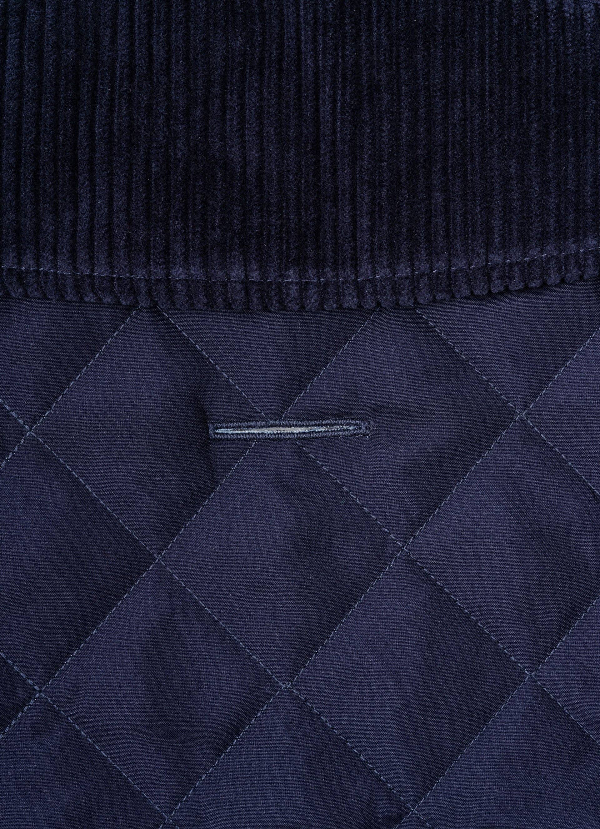 Hugo & Hudson - Wholesale Pet Jacket - Dog - Hackett x Hugo Hudson Navy Quilted Dog Jacket5