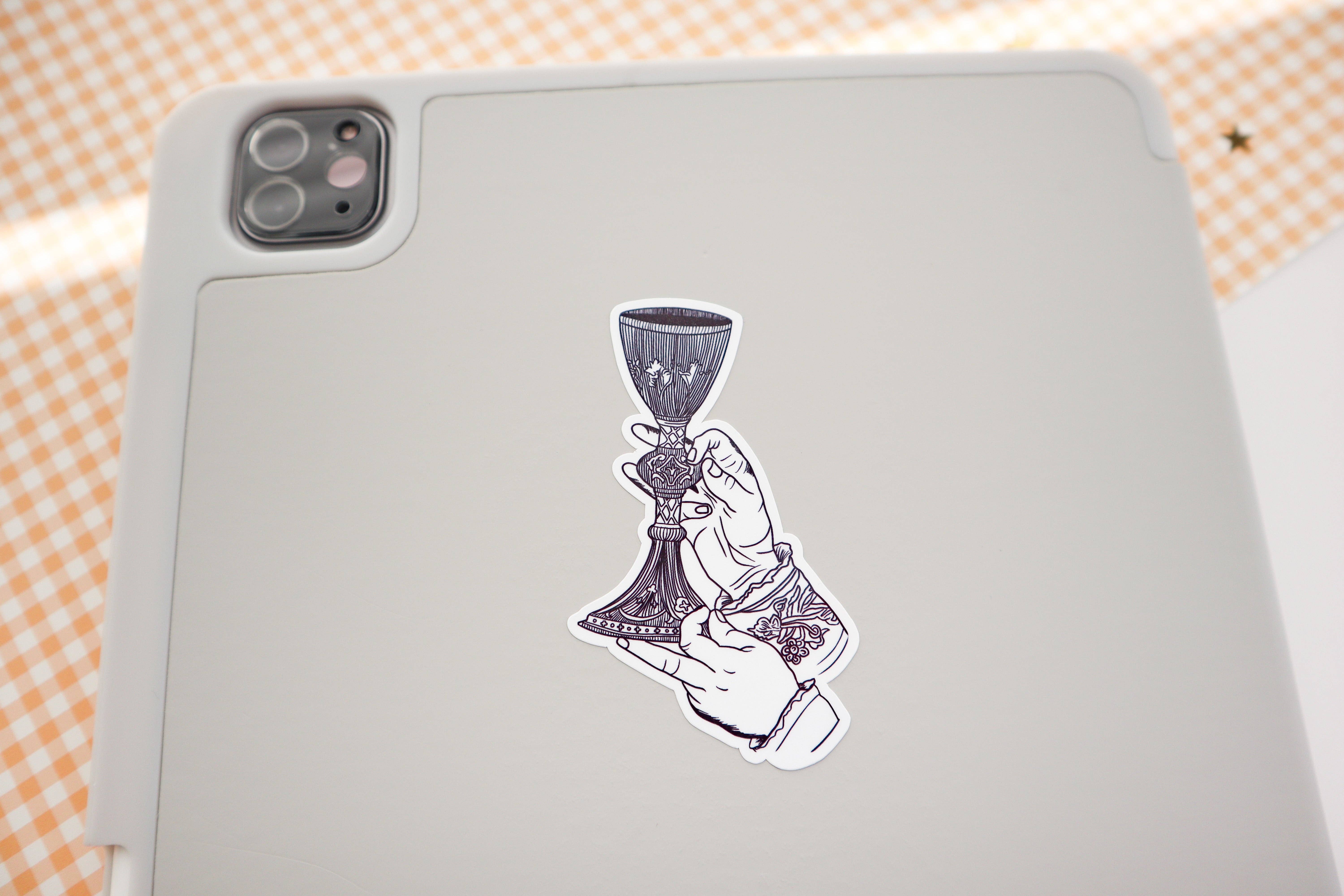 Peony&June Illustration - Wholesale Sticker - Chalice Sticker2