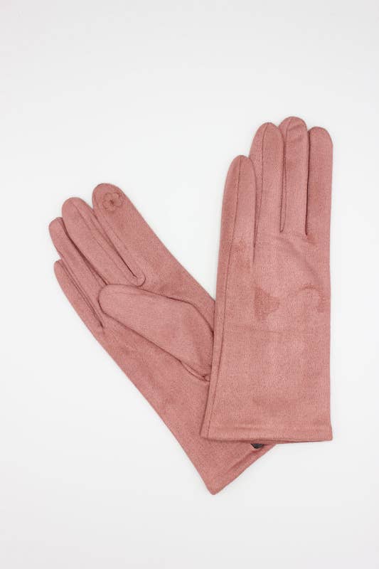 Hologramme Paris - Wholesale Gloves - Women's - Polyester gloves, assorted colors, tactile fingers