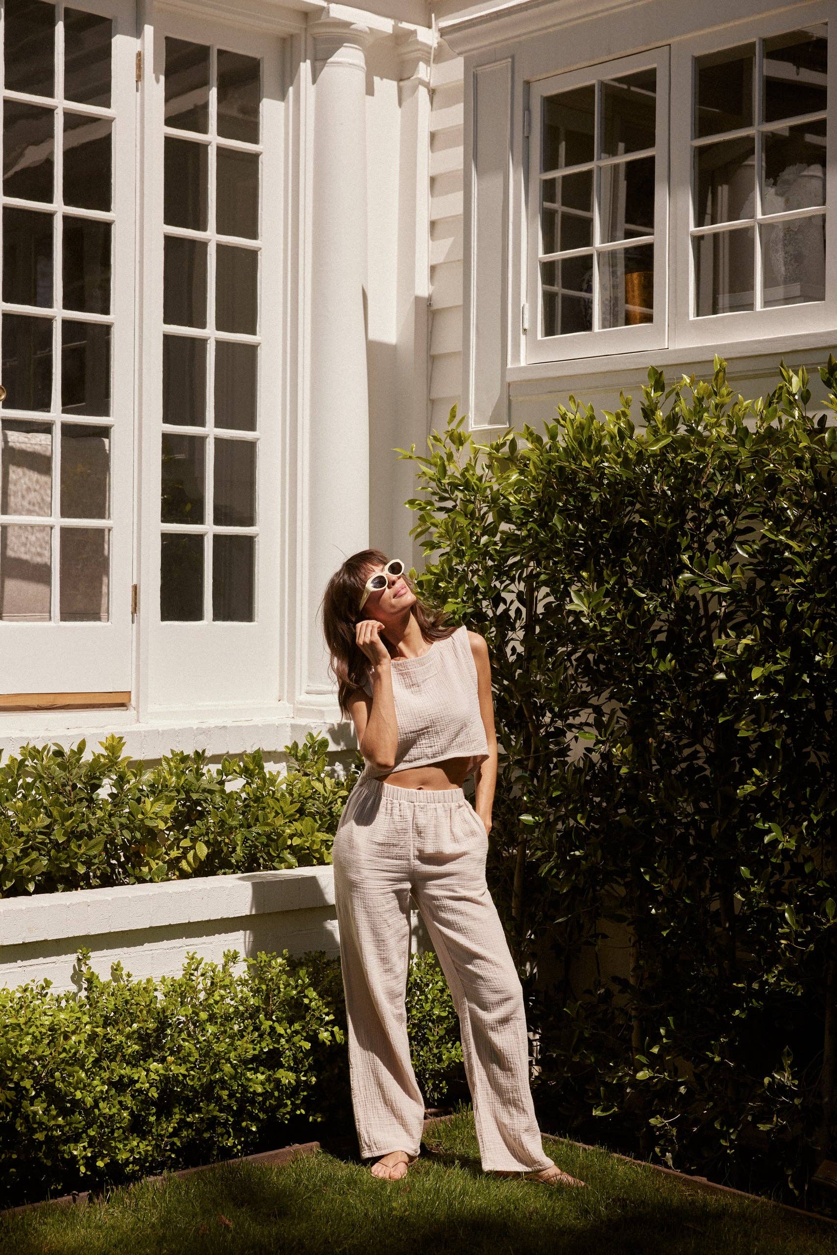 Olga Pant - Beige for wholesale on Faire