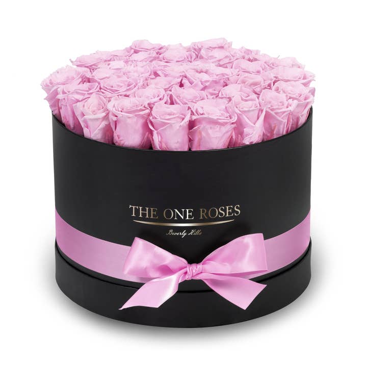 Rund platt | Premium Black Box för wholesale av The One Roses