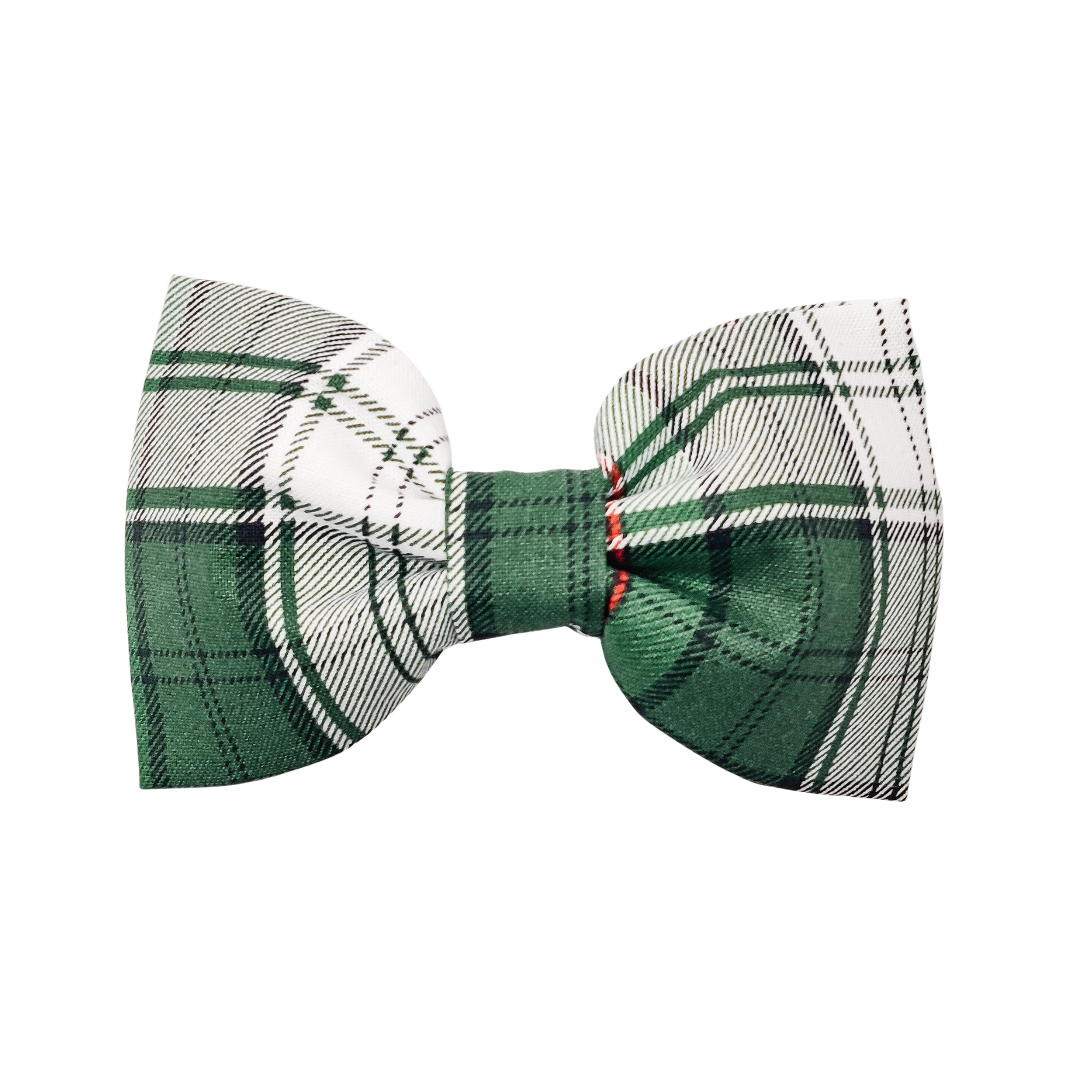 Charlotte's Pet – wholesale Pet bow tie – Dog – Tri-color Plaid Dog Bow Tie and Collar Flower0