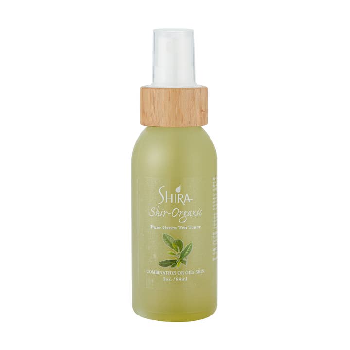 Shir-Organic Pure Green Tea Toner Mini (3oz) for wholesale by Shira Esthetics