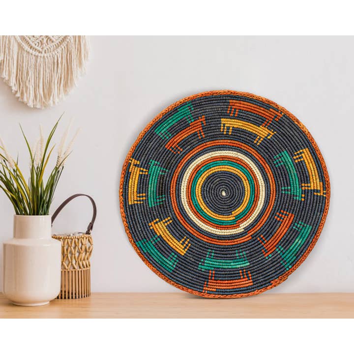 Dog Orbits Bowl Basket 14-inch BSK-173-15 for wholesale by ArtisanalEmporiumLLC