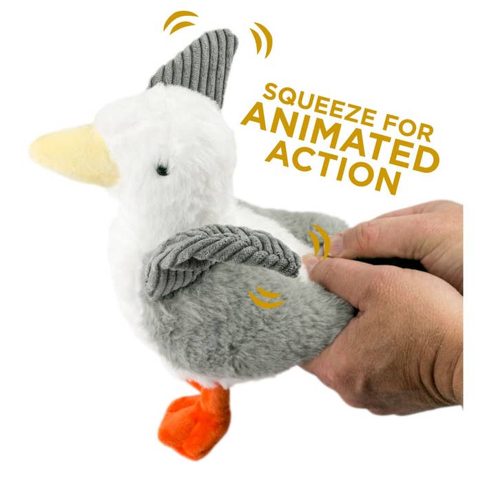 Tall Tails Animated Seagull Toy for wholesale by Tall Tails