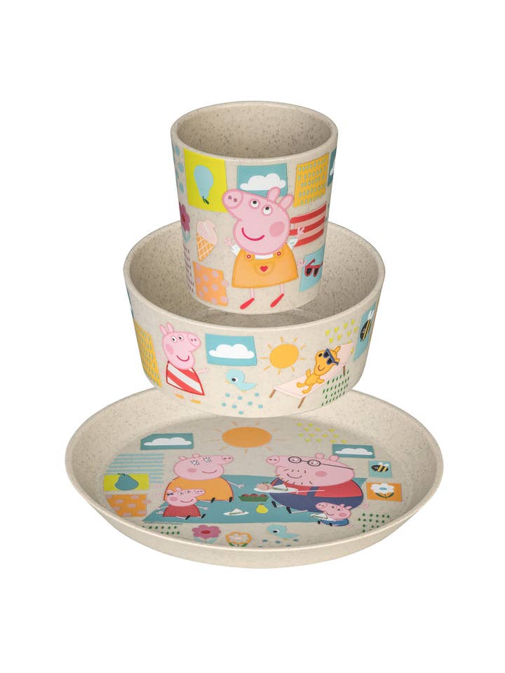Peppa Pig Connect Children's Dinnerware Set for wholesale by Koziol ideas for friends GmbH