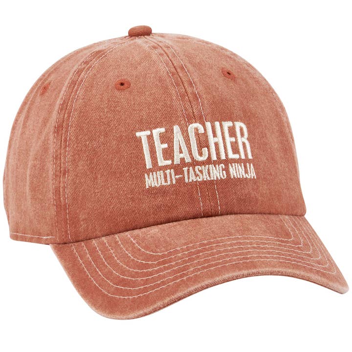 Teacher Ninja Baseball Cap for wholesale by Primitives by Kathy