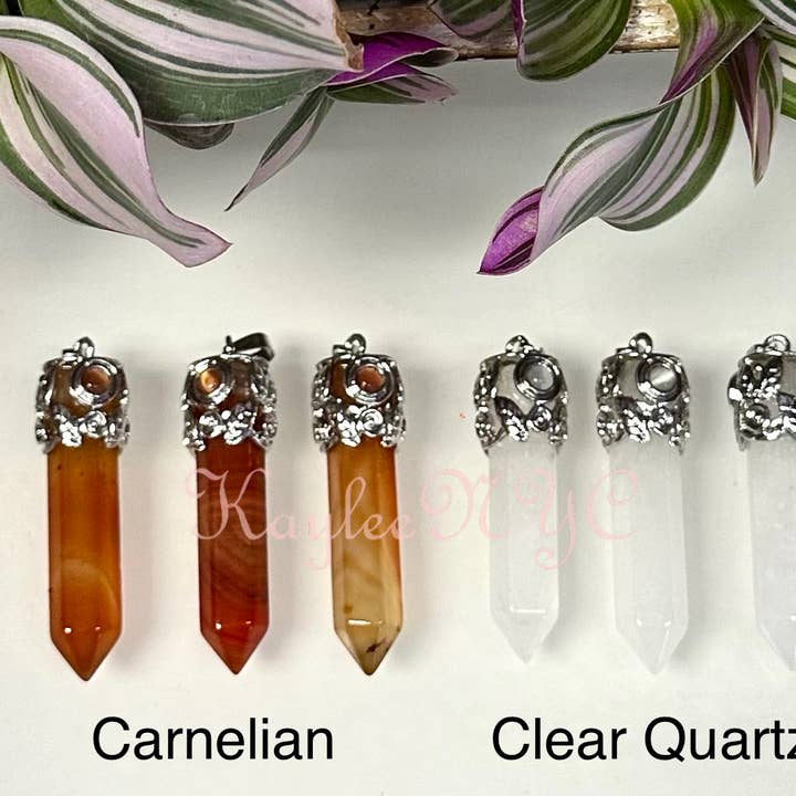 KayleeNYC - Wholesale Individual Charm/Pendant - Mix Crystal Pendant with Cats Eye3