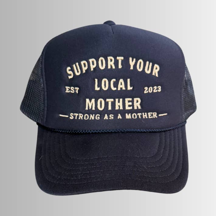 Support Your Local Mother® - Navy for wholesale by Mother Hats